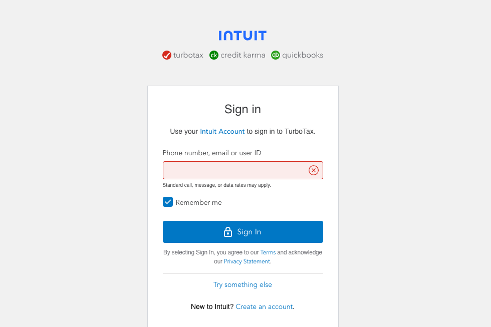 TurboTax Login tips